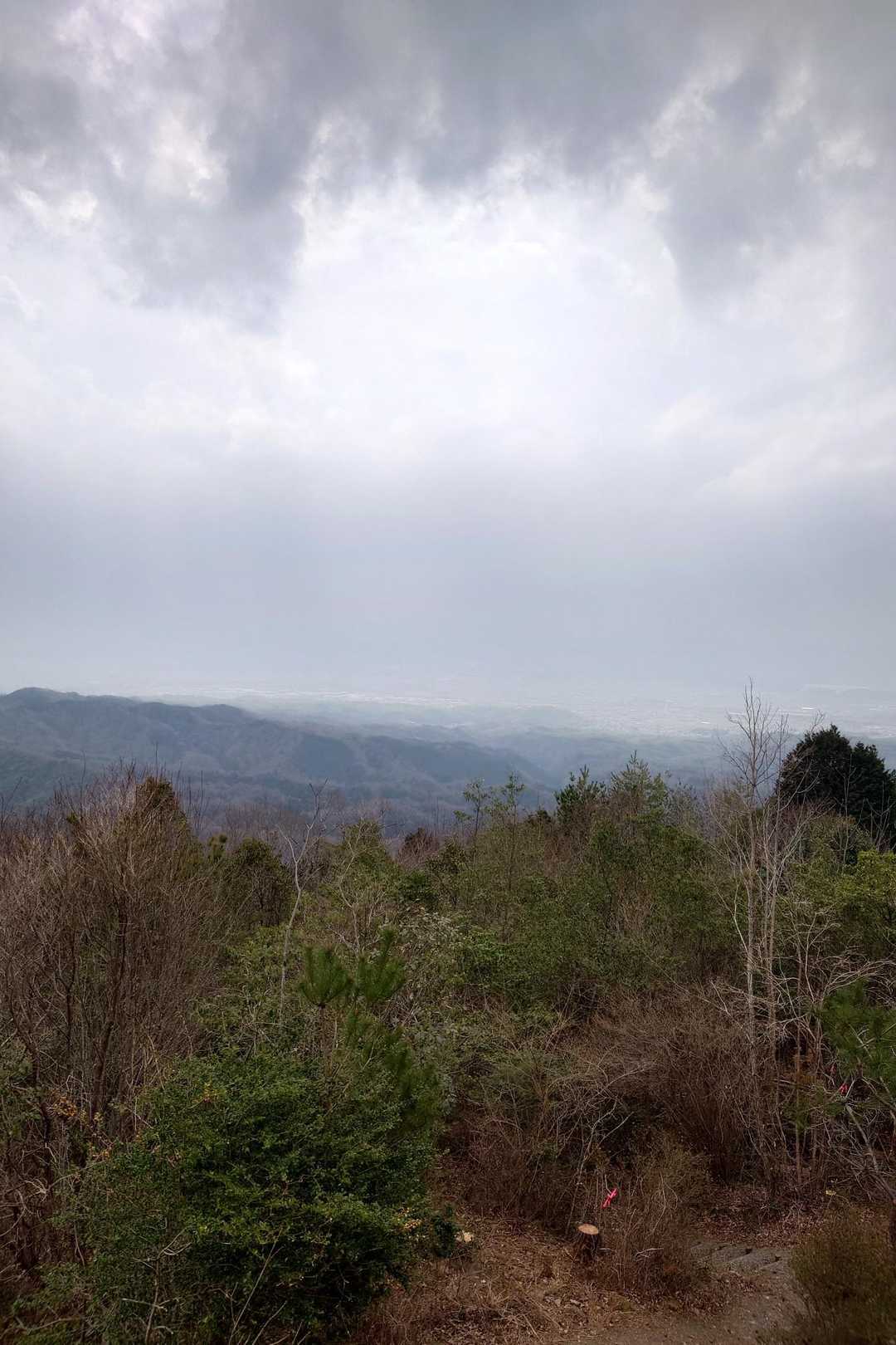 かいがけの道登り口-三上山-冒険の道登り口-山頂の道登り口 周回コースの写真