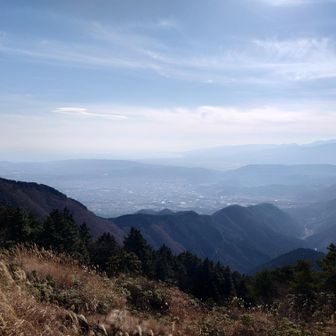 表丹沢も気持ちよい景色が続きます
