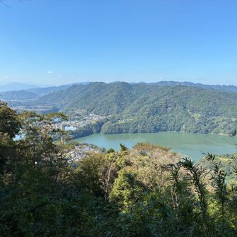 津久井がよく見えます