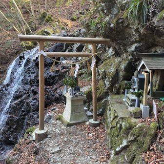 帰りは不動滝コース