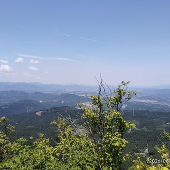 古処山の大岩からもう一枚。