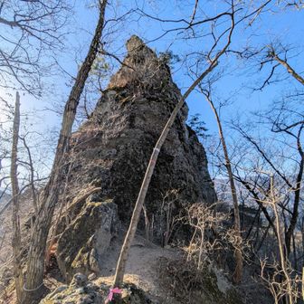 巨大な岩峰が現れました。しかし、これはジジ岩でもババ岩でもないようです。