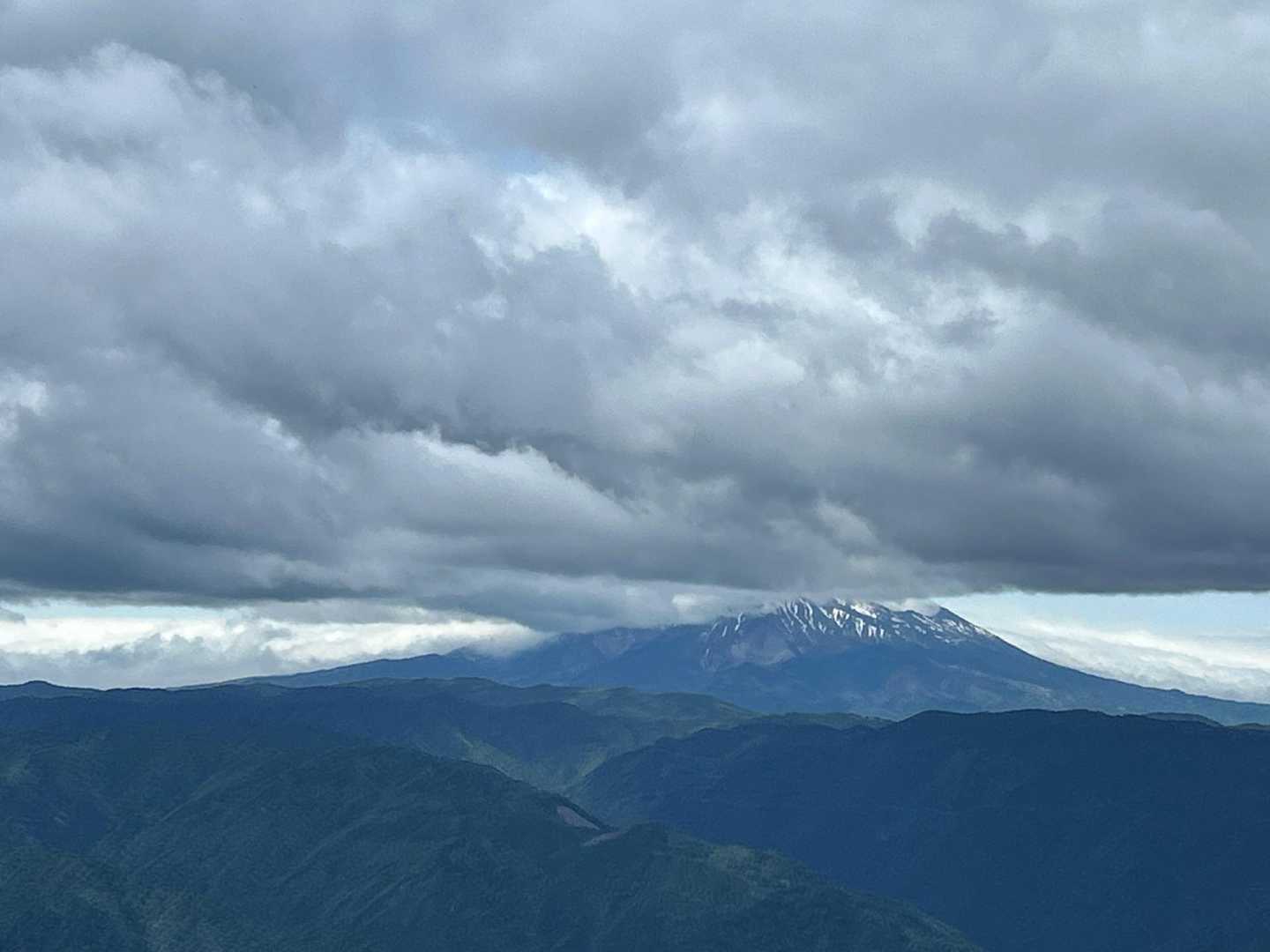 御嶽山少しだけ見れて良き！