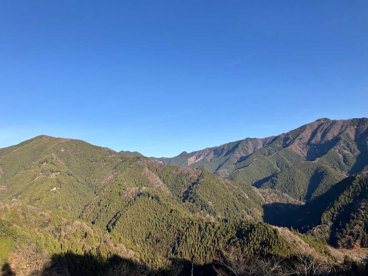 御前山方面。