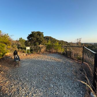 見晴らしの丘からの風景は