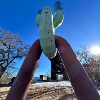 みなさんのレポートで見てたモニュメントだ‼️

到着です🫡