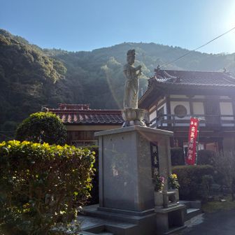 溪月院へ戻る
無事に下山できて感謝🙏