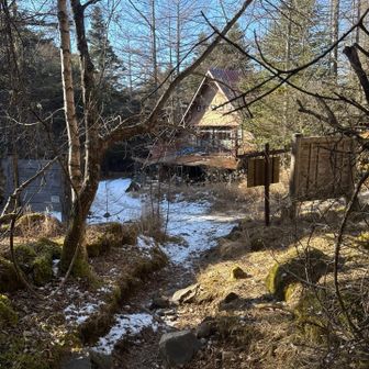 美濃戸小屋に到着