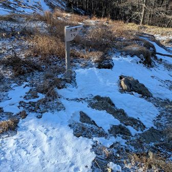 さて、ヨモギ尾根に入る道は五十人平のキャンプ場を下りたところとみたのですが…