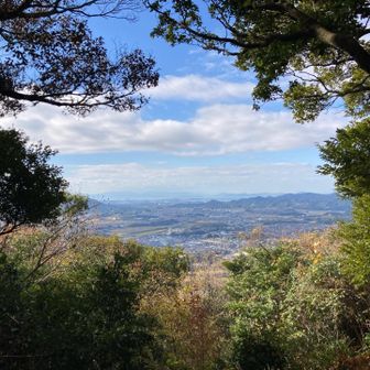 アイランドシティや志賀島が見える