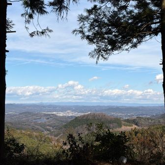 旧洗心館キャンプ場からの眺望