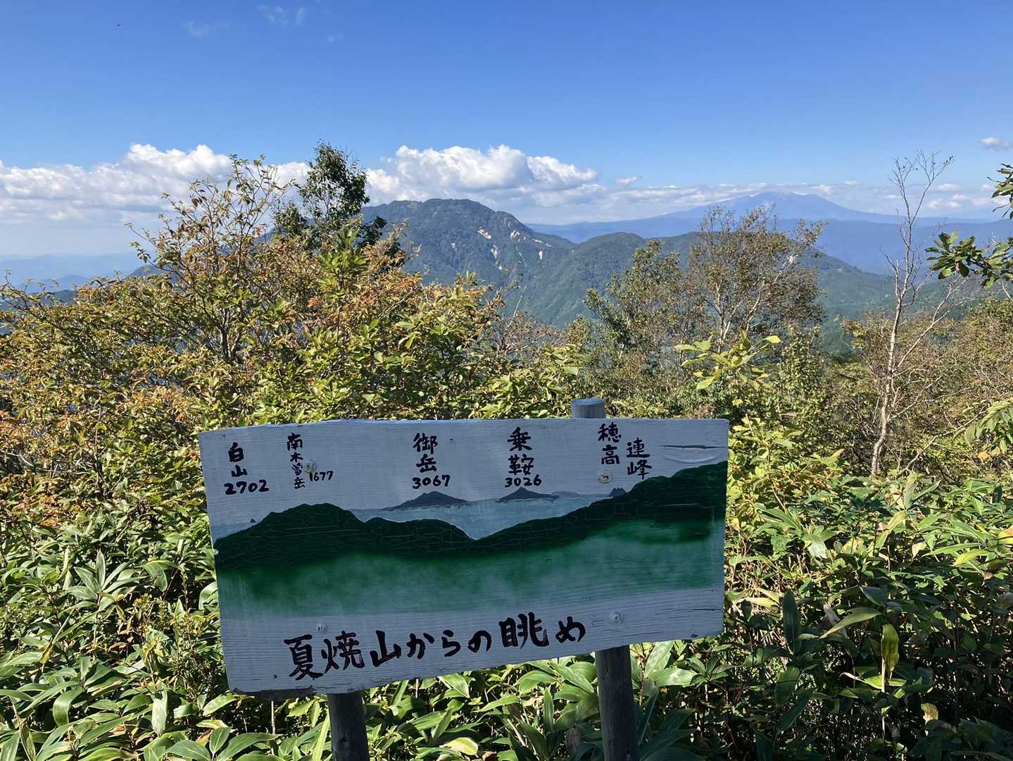 大平峠-兀岳-夏焼山 周回コースの写真