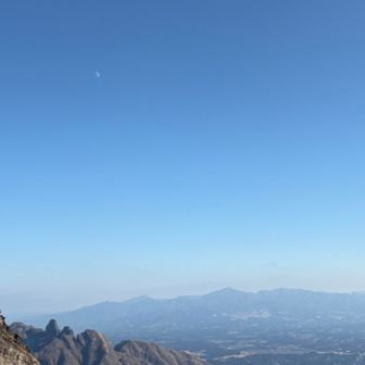 根子岳と祖母山