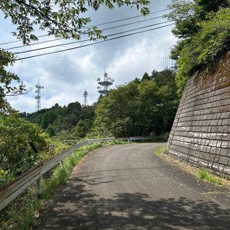 山頂が見えて来ました