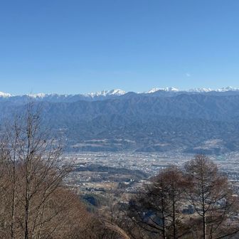 南アルプスの皆さん2
6月に登った小河内岳もよく見える