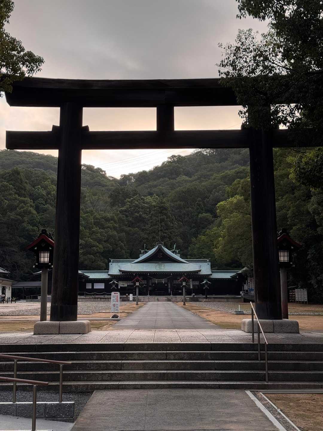 岡山縣護国神社でお参り⛩️日本を守った先人達に感謝。