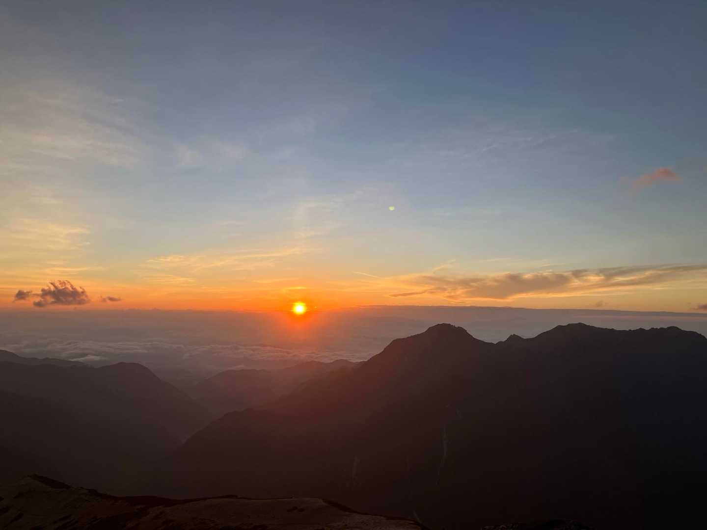 北アルプス裏銀座登山口-前烏帽子岳-烏帽子岳-野口五郎岳- 縦走コースの写真