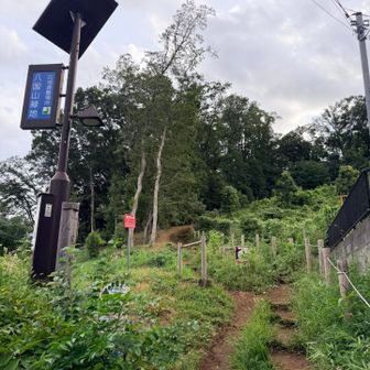 ハイキングコース入口🏞️
