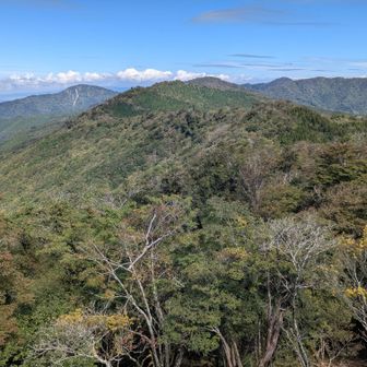 天主山、高岳、三方山。