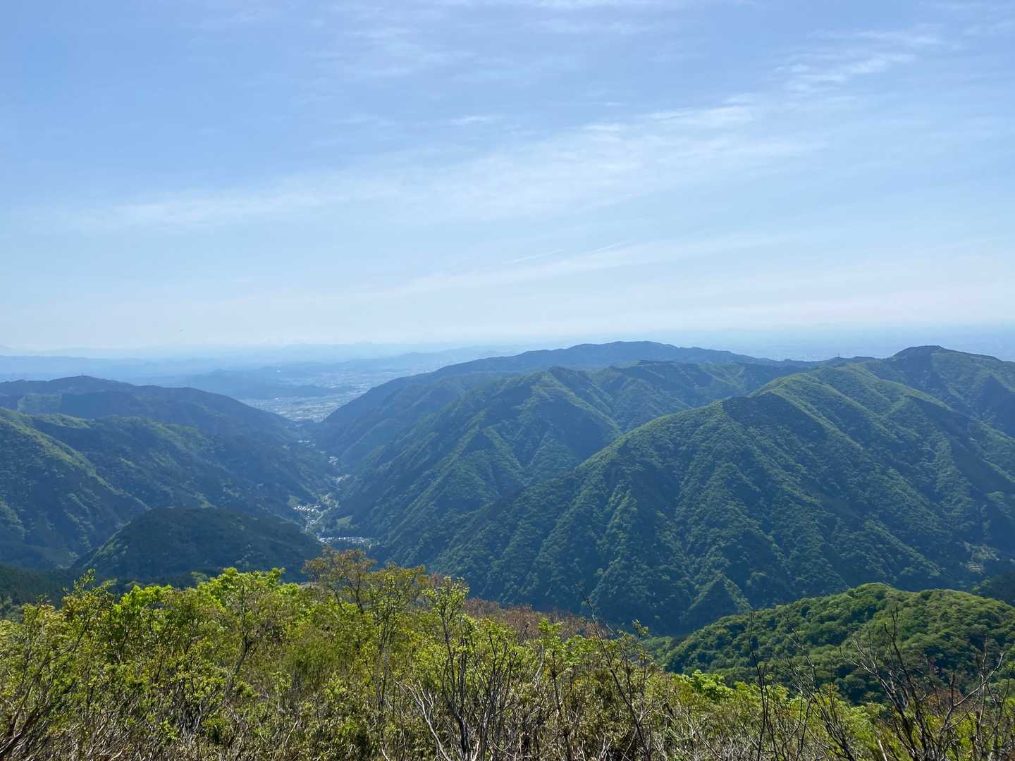 国見峠-国見岳-大禿山-御座峰 往復コースの写真