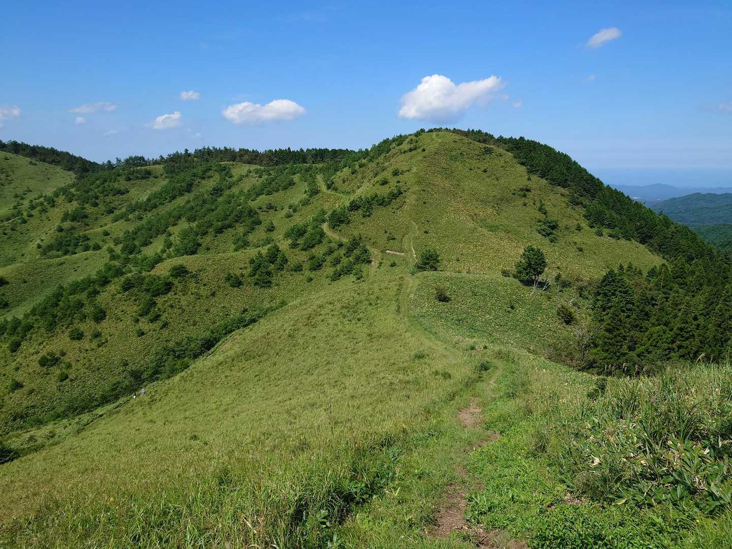 雲月峠登山口-岩倉山-雲月山-展望台下登山口 周回コースの写真