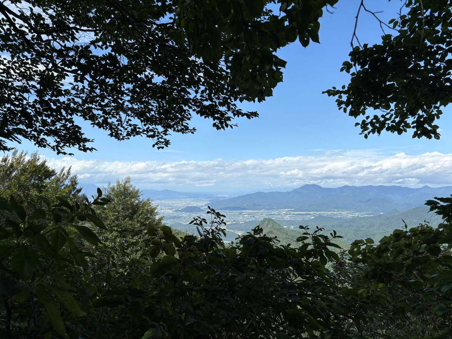 雨呼山 往復コースの写真