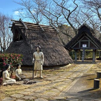 山頂の遺跡跡
ここから下山開始。1本早いバスに間に合いそうなので車道を激走り