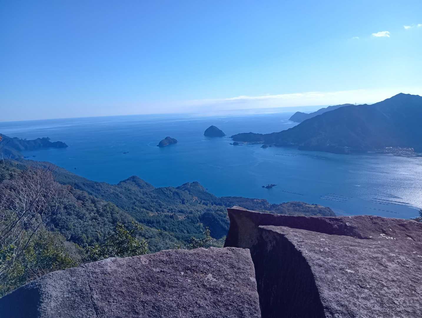 馬越峠登り口-馬越峠-天狗倉山-天狗倉山東峰-水地峠-水地 縦走コースの写真
