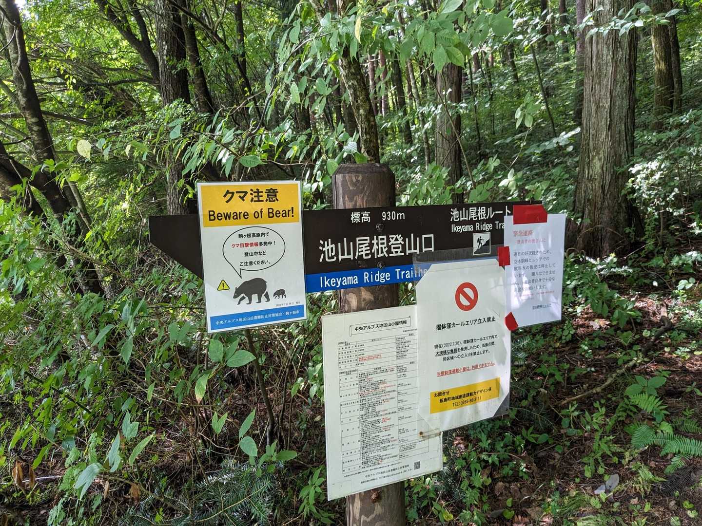 んでビューン飛んで下山しました😆
天気崩れそうやから今回は池山で撤収😇
空木岳さん今度は遊び来るから最高のお天気で待っててね😆