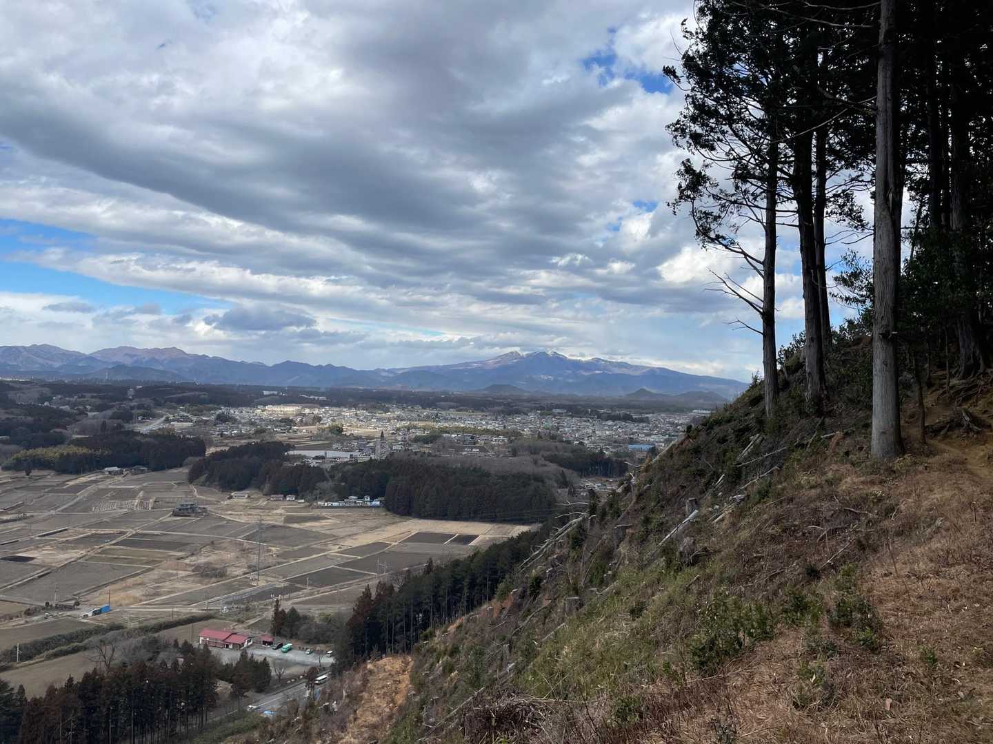 こちらも下山途中で🤳高原山⛰