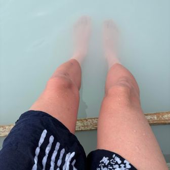 足の怪我がかなり回復します