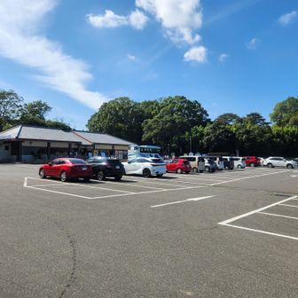 駐車場
観光スポットでもありとても広い