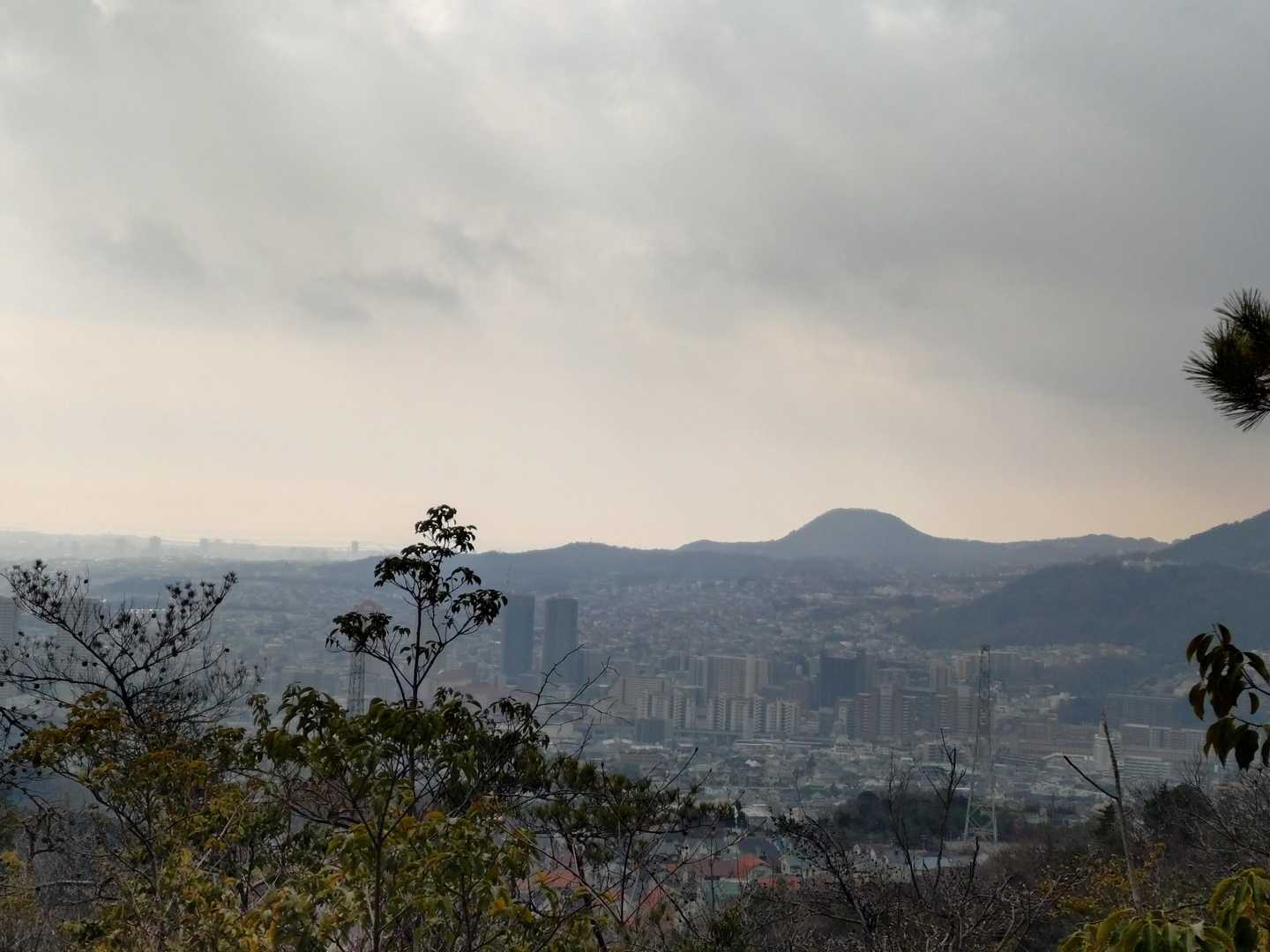 山本駅-満願寺西山-長尾山-中山-清荒神駅 縦走コースの写真
