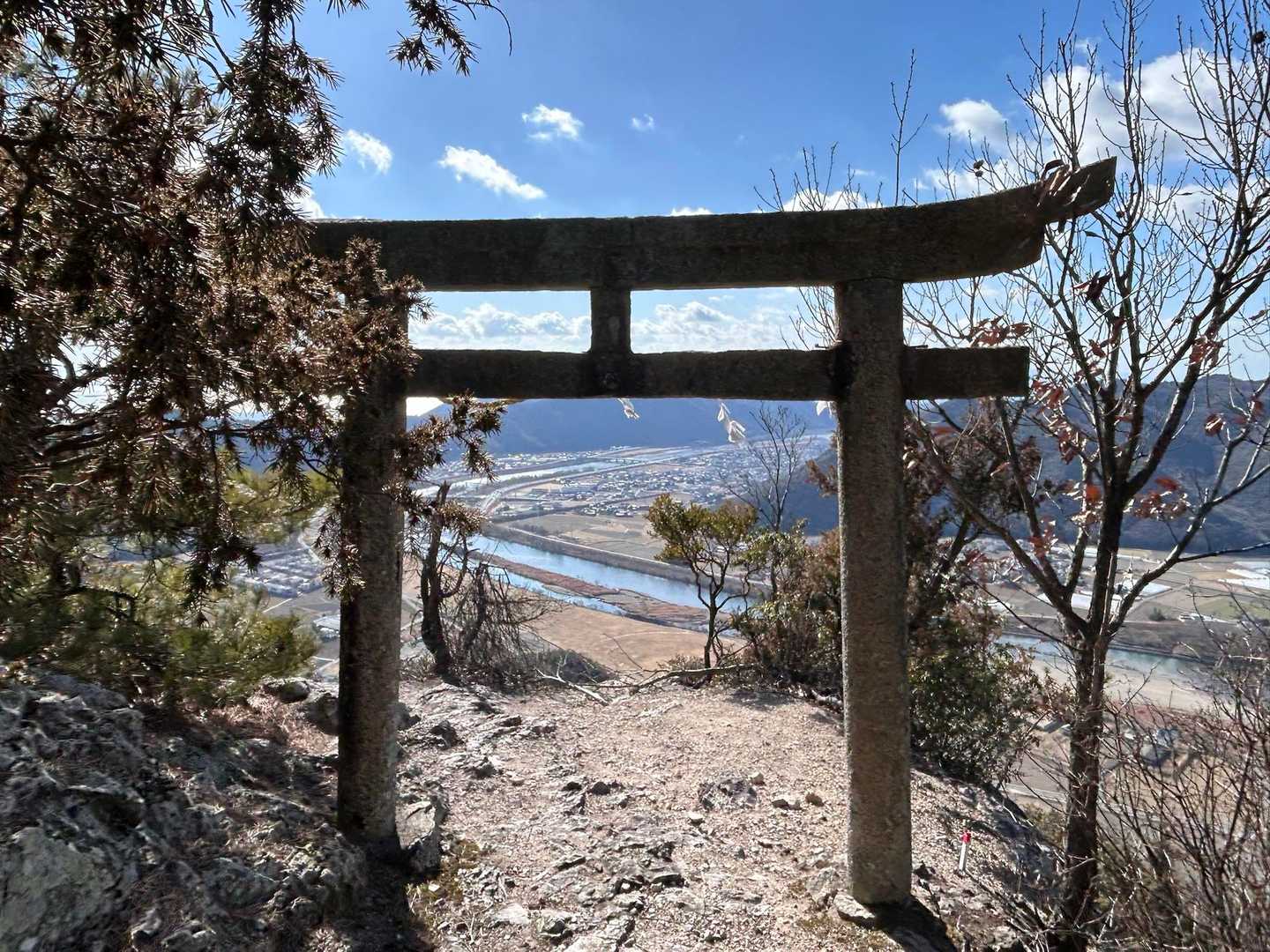 ココにも天空の鳥居⛩️