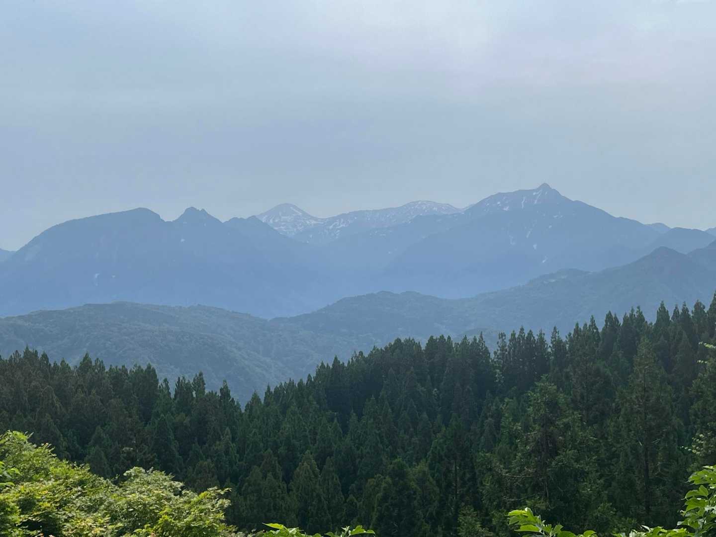 明星山（作業道入り口）<岡集落コース>の写真