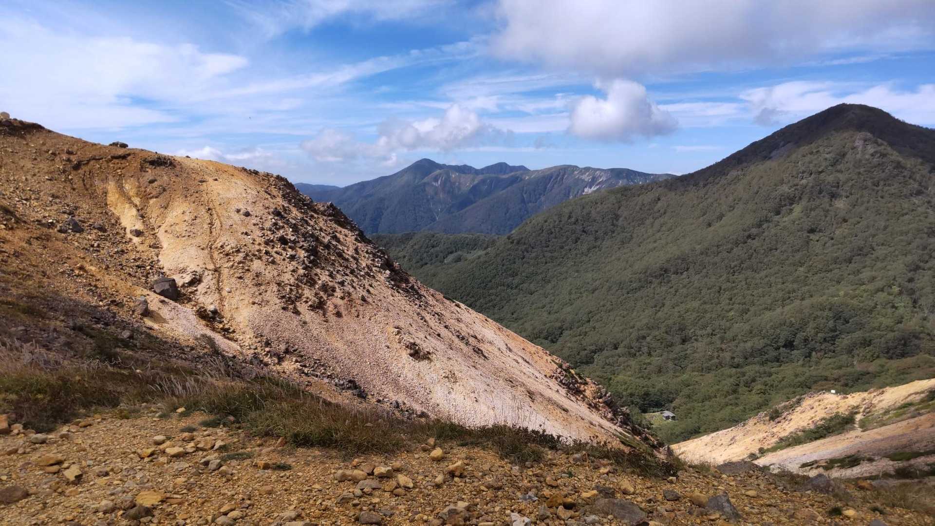 峠の茶屋登山口-朝日の肩 往復コースの写真