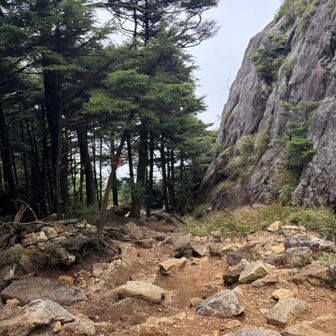 下山開始です