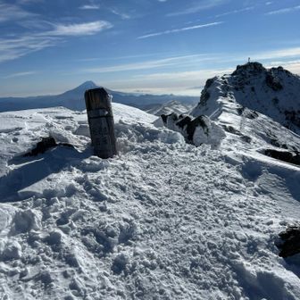 塩見岳西峰、塩見岳東峰