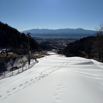 ゲレンデ下部まで降りてきました🎶

今日も安全に山歩きを楽しむことができありがとうございました😊