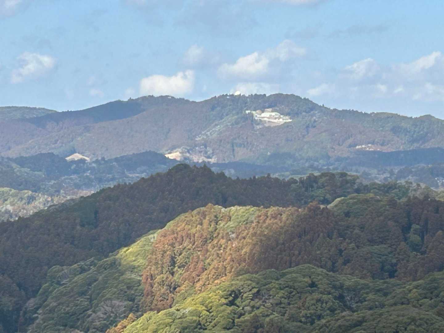 愛宕山の自衛隊基地でしょうか