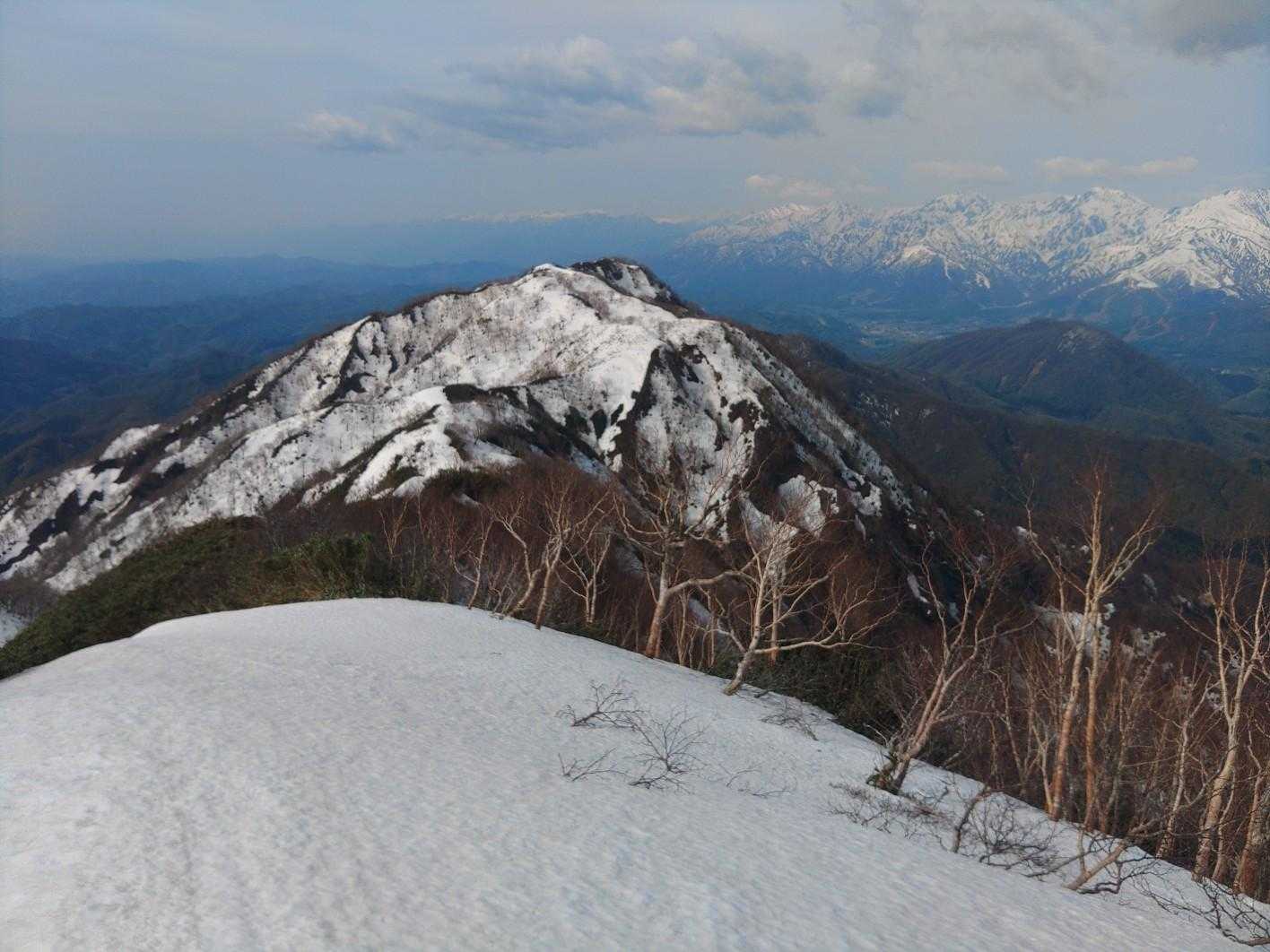 奥裾花自然園入口-今池湿原入口・中西山登山口-中西山-東山 往復コースの写真