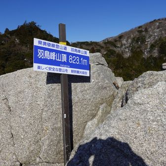 やっとハト峰到着