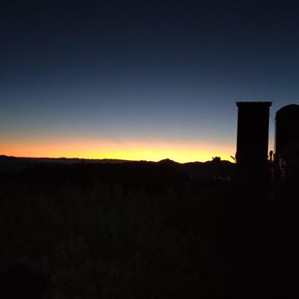 夜が明ける☀