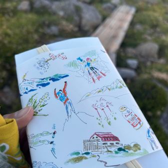 雲の平のお弁当のデザインがかわゆ