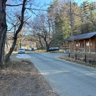 千代田湖の駐車場🅿️
7時で2台目でした