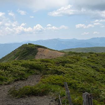 あそこの稜線歩きに行きます