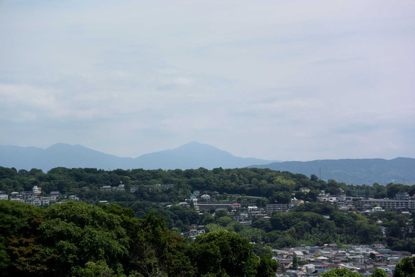 大山も見えてます。