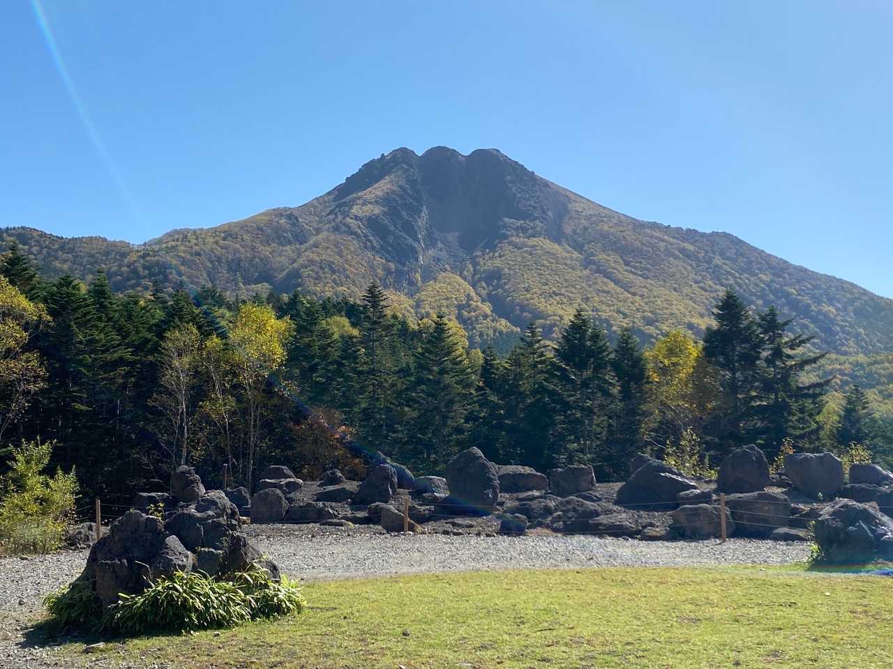 カッコいい白根山！割と遠い気がする😆