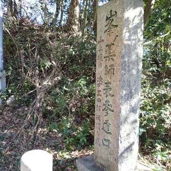 道迷いしながら、なんとか参道入口へ。