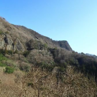 岸ヶ峯を見返る
